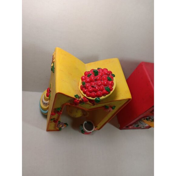 Mary Engelbreit "ME" Initials Bookends Country Chic 1998 by Enesco - Picture 5 of 11